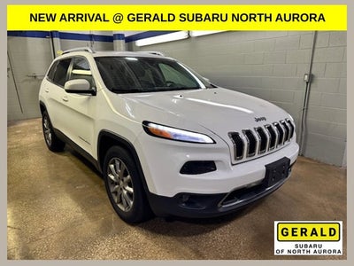 2017 Jeep Cherokee Limited 4X4 w/One Owner & Clean Carfax