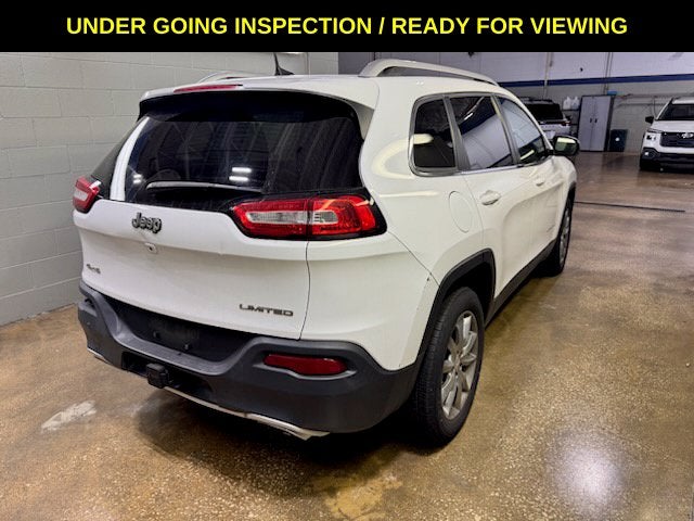 2017 Jeep Cherokee Limited 4X4 w/One Owner & Clean Carfax