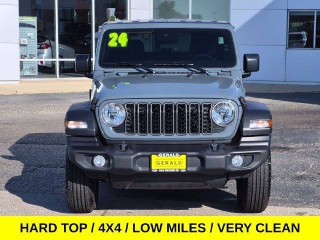 2024 Jeep Wrangler Sport S 4X4 w/Hard Top