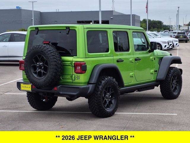 2026 Jeep Wrangler Willys