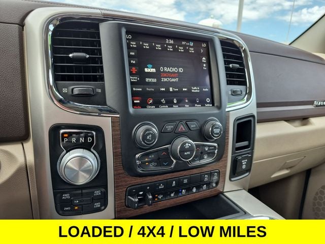 2018 RAM 1500 Laramie 4X4 w/Leather & Navi
