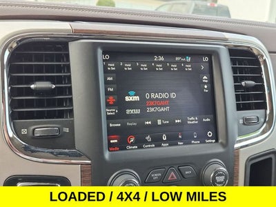 2018 RAM 1500 Laramie 4X4 w/Leather & Navi
