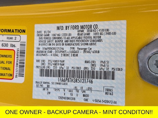 2024 Ford Mustang EcoBoost