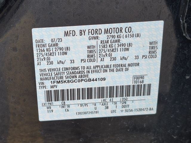 2023 Ford Explorer ST AWD