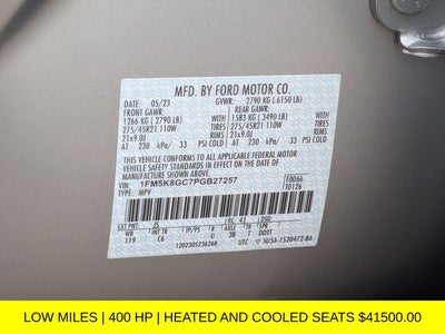 2023 Ford Explorer ST 4WD