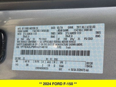 2024 Ford F-150 STX 4WD