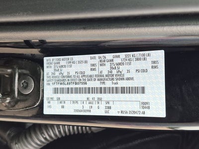2026 Ford F-150 Lariat 4WD