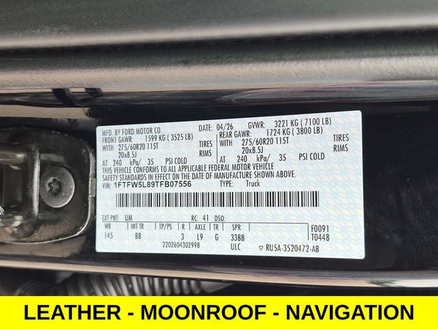 2026 Ford F-150 Lariat 4WD