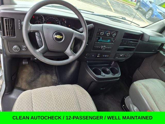 Used 2017 Chevrolet Express Passenger LS with VIN 1GAZGMFG8H1187050 for sale in North Aurora, IL