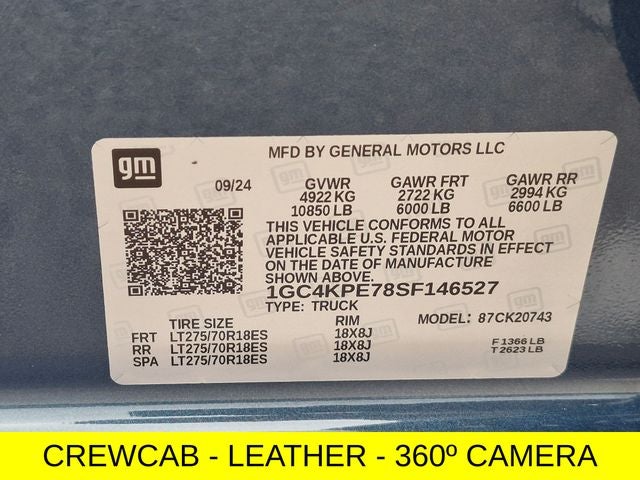 2025 Chevrolet Silverado 2500HD LTZ