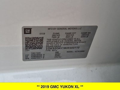 2019 GMC Yukon XL SLT