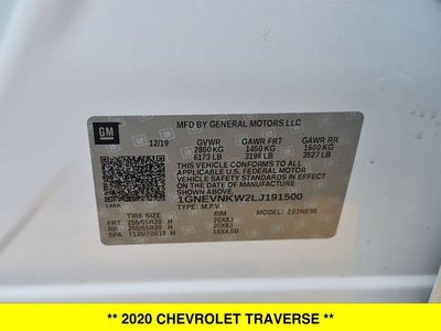 2020 Chevrolet Traverse High Country