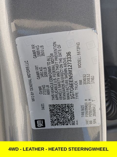 2021 GMC Canyon Denali 4WD