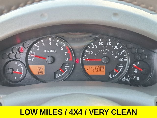 2018 Nissan Frontier SV 4X4 w/Low Miles
