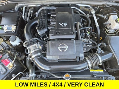 2018 Nissan Frontier SV 4X4 w/Low Miles