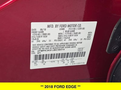 2018 Ford Edge Titanium