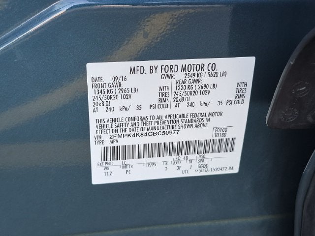 2016 Ford Edge Titanium