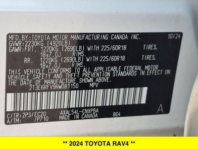 2024 Toyota RAV4 Hybrid XSE