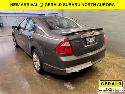 2012 Ford Fusion SEL w/Leather & Sunroof