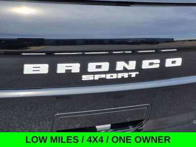2022 Ford Bronco Sport Big Bend 4X4 w/Very Low Miles