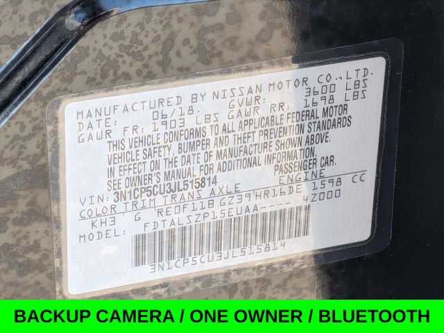 2018 Nissan Kicks SV w/Blind Spot Monitor
