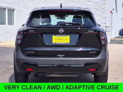 2025 Nissan Kicks S AWD w/Low Miles