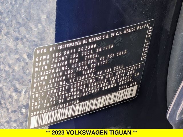 2023 Volkswagen Tiguan 2.0T SEL R-Line