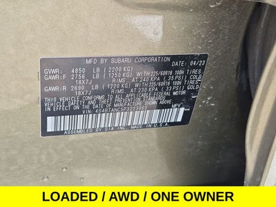2023 Subaru Outback Limited AWD w/Navi & Sunroof