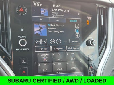 2024 Subaru Outback Limited AWD w/Navi & Leather