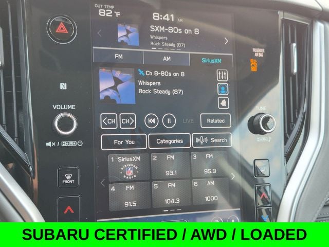 2024 Subaru Outback Limited AWD w/Navi & Leather