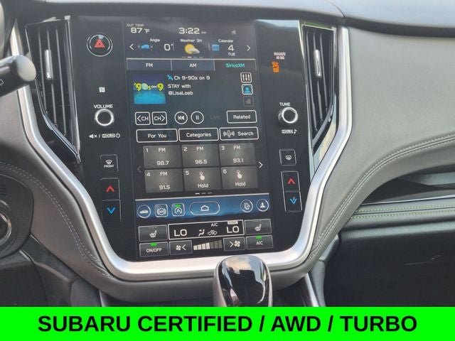 2024 Subaru Outback Onyx Edition XT AWD Turbo w/Blind Spot Monitor
