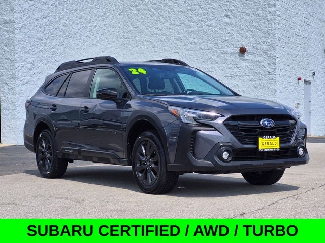 2024 Subaru Outback Onyx Edition XT AWD Turbo w/Blind Spot Monitor