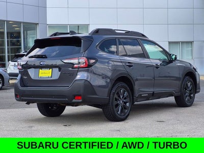 2024 Subaru Outback Onyx Edition XT AWD Turbo w/Blind Spot Monitor