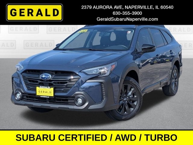 2025 Subaru Outback Onyx Edition XT AWD Turbo w/Blind Spot & Power Rear Gate