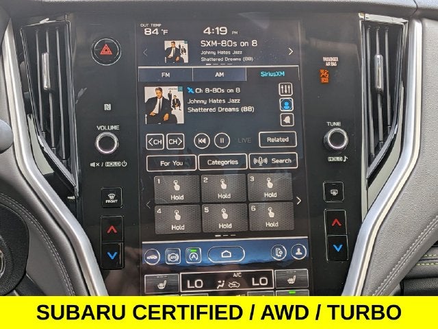 2025 Subaru Outback Onyx Edition XT AWD Turbo w/Blind Spot & Power Rear Gate