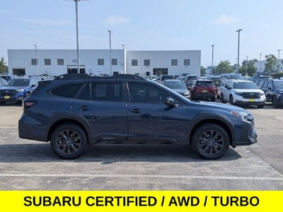 2025 Subaru Outback Onyx Edition XT AWD Turbo w/Blind Spot & Power Rear Gate