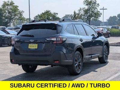 2025 Subaru Outback Onyx Edition XT AWD Turbo w/Blind Spot & Power Rear Gate