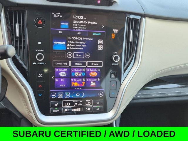 2021 Subaru Outback Limited XT AWD Turbo w/Leather & Navi