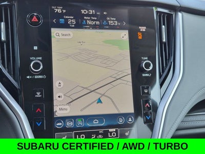 2024 Subaru Outback Limited XT AWD Turbo w/Leather & Navi