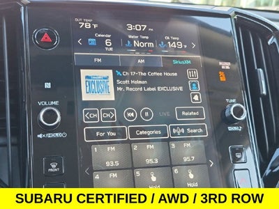 2025 Subaru Ascent Onyx Edition AWD w/3rd Row