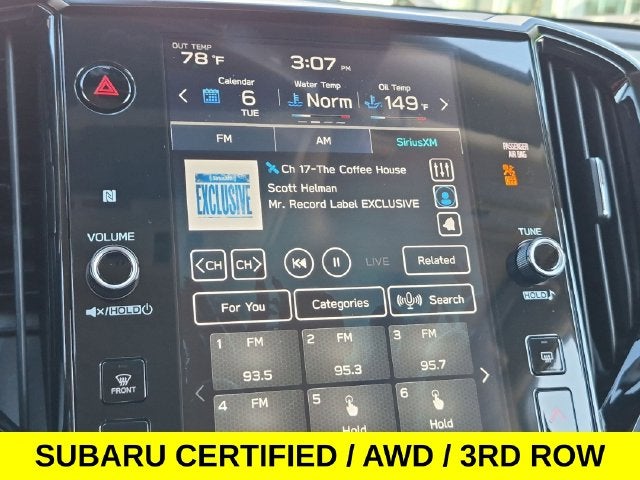 2025 Subaru Ascent Onyx Edition AWD w/3rd Row