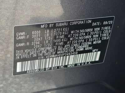 2023 Subaru Ascent Onyx Edition