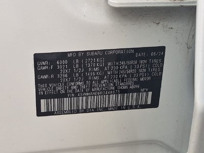 2024 Subaru Ascent Onyx Edition AWD