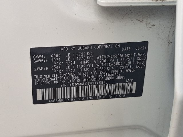 2024 Subaru Ascent Onyx Edition AWD