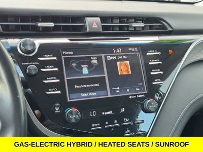 2018 Toyota Camry Hybrid SE w/Bluetooth & Backup Camera
