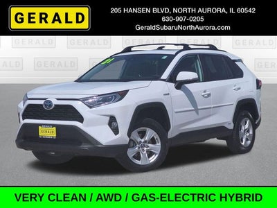 2021 Toyota RAV4 Hybrid XLE AWD w/Leather & Sunroof