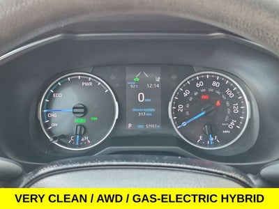 2021 Toyota RAV4 Hybrid XLE AWD w/Leather & Sunroof