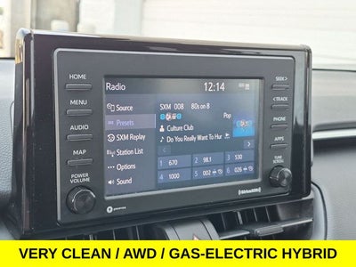 2021 Toyota RAV4 Hybrid XLE AWD w/Leather & Sunroof