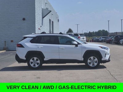 2021 Toyota RAV4 Hybrid XLE AWD w/Leather & Sunroof