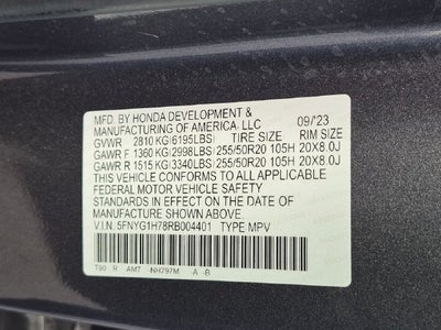 2024 Honda Pilot Touring